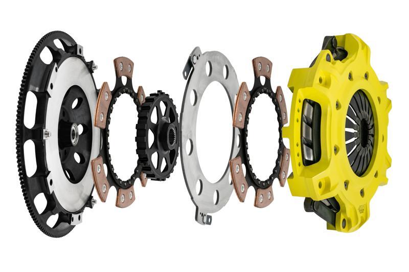 ACT 18-23 Ford Mustang GT 5.0L Mod-Twin 10.5 HD Rigid Race Clutch Kit Clutch Kits - Multi ACT