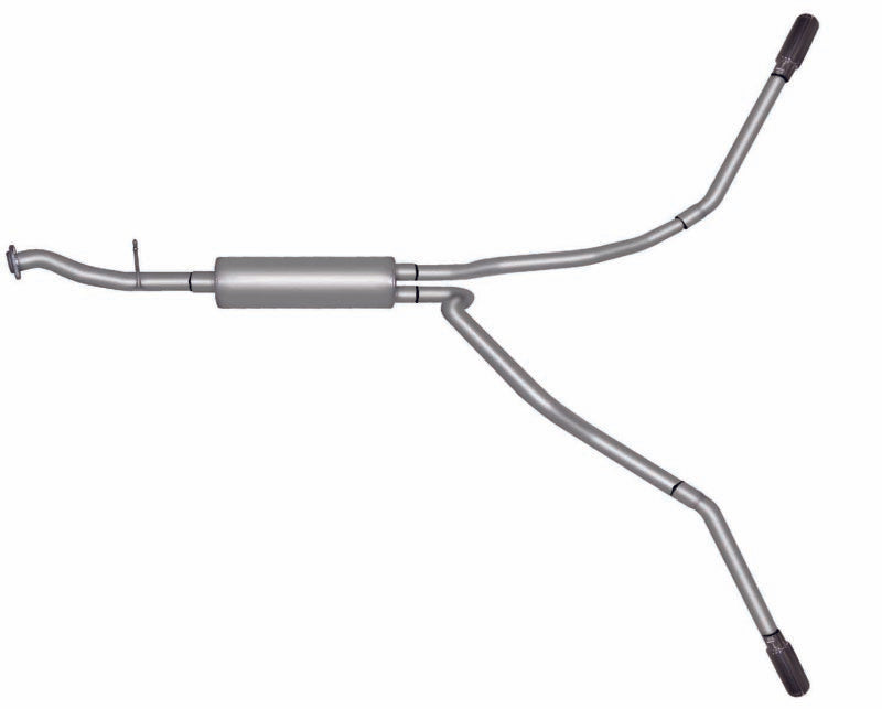 Gibson 99-01 Chevrolet Silverado 1500 Base 4.3L 2.5in Cat-Back Dual Extreme Exhaust - Stainless Catback Gibson