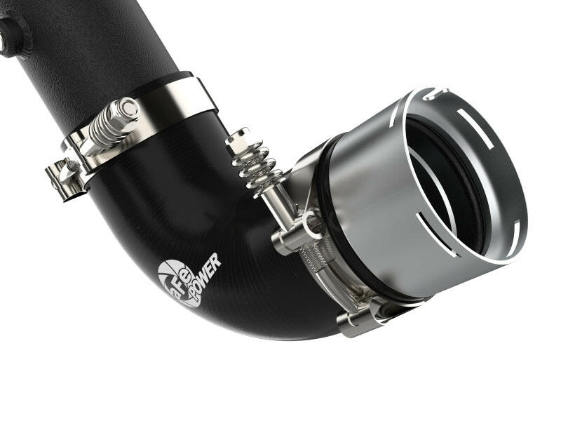 AFE 21-22 Ford Bronco L4-2.3L (t) BladeRunner Alum Hot/Cold Charge Pipe Kit - Black Intercoolers aFe