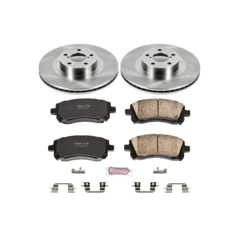 Power Stop 02-03 Subaru Impreza Front Autospecialty Brake Kit Brake Kits - OE PowerStop