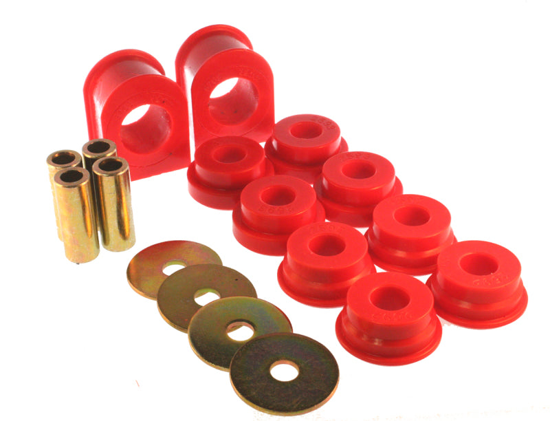 Energy Suspension 32Mm Frt Sway Bar Set - Red Bushing Kits Energy Suspension