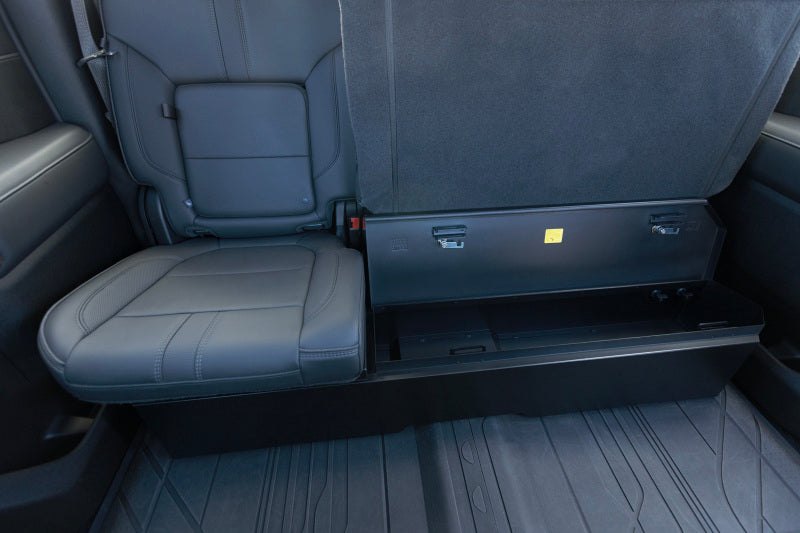 Tuffy 2019+ Chevrolet Silverado Underseat Lockbox w/ Keyed Lock Cargo Boxes & Bags Tuffy Products