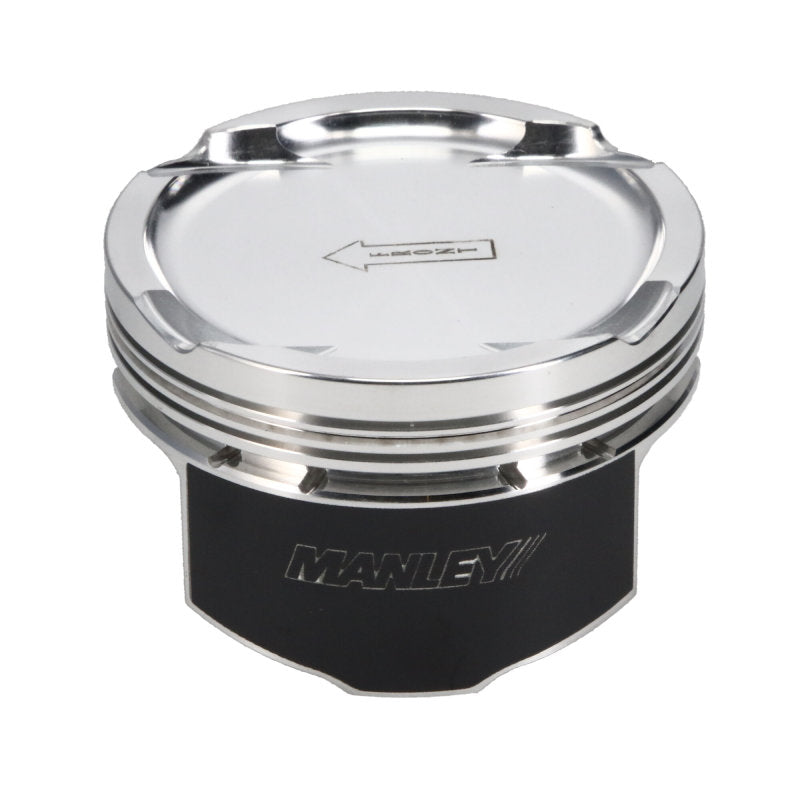 Manley 03-06 Evo 8/9 (7 Bolt 4G63T) 85.5mm +.5mm Over Bore 100mm Stroke 8.5:1 Dish Pistons w/ Rings Piston Sets - Forged - 4cyl Manley Performance
