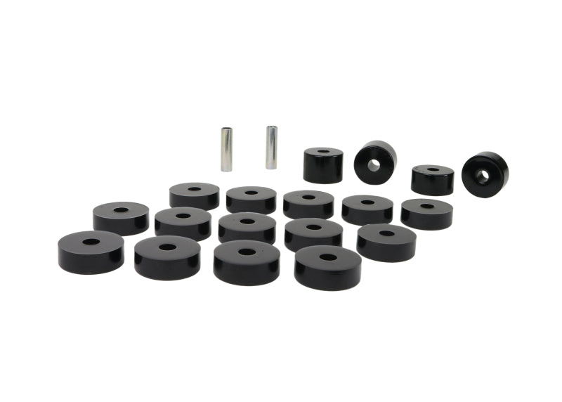 Whiteline 1974-1975 Jeep CJ5 Body Mount Bushing Set Bushing Kits Whiteline