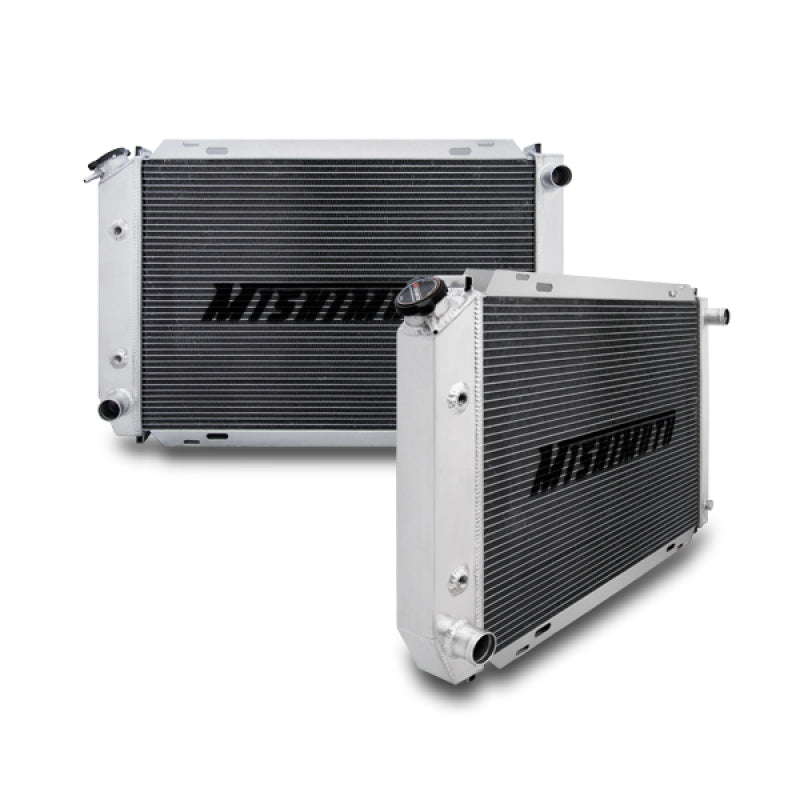 Mishimoto 79-93 Ford Mustang Dual Pass Manual Aluminum Radiator Radiators Mishimoto
