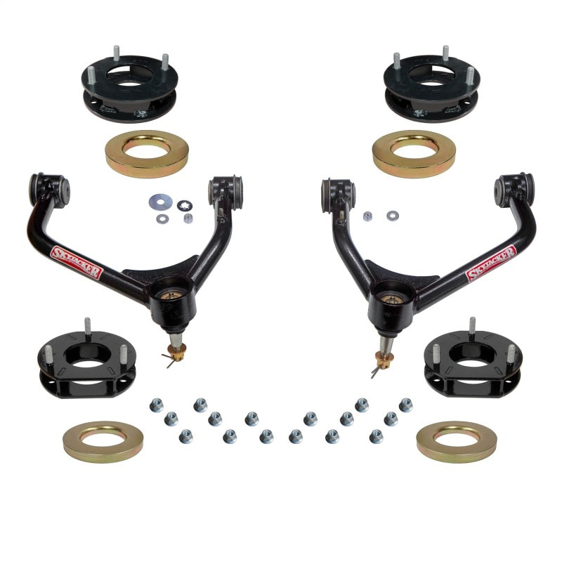 Skyjacker 21-23 Chevy GMC 3in Susp Lift Kit W/Front Upper Control Arms Metal Spacers+Preload Spacers Lift Kits Skyjacker