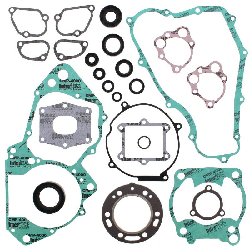 Vertex Gaskets 1986 Honda CR250R Complete Gasket Kit w/ Oil Seals Engine Hardware Vertex Pistons