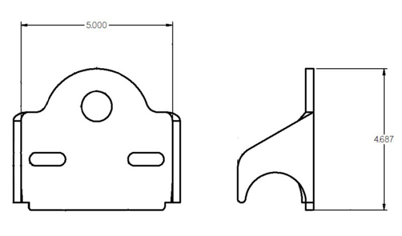Ridetech Big Bridge Upper Airspring Mount Shock Mounts & Camber Plates Ridetech