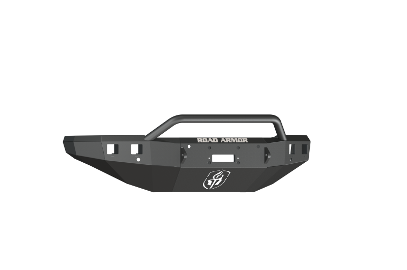 Road Armor 15-19 Chevy 2500 Stealth Front Winch Bumper w/Pre-Runner Guard - Tex Blk Bumpers - Steel Road Armor