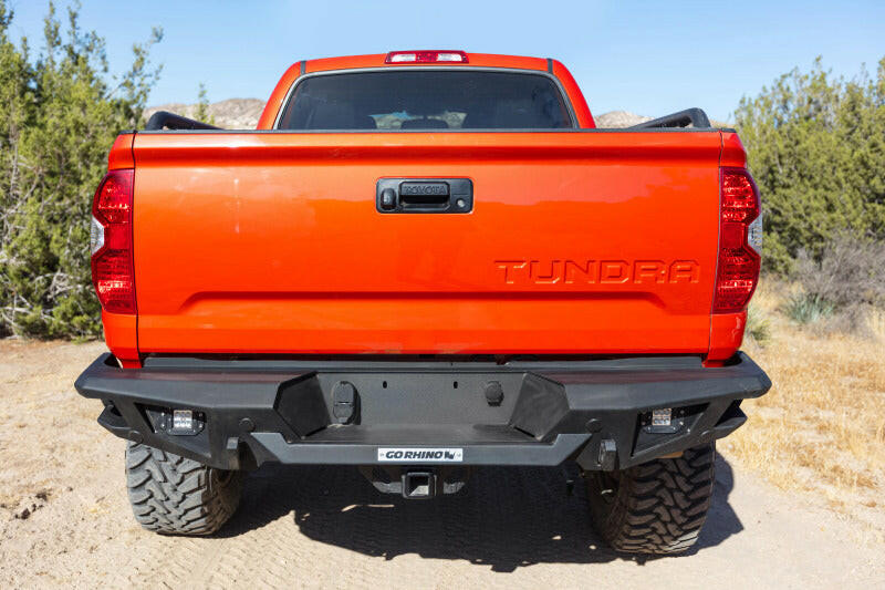 Go Rhino 14-20 Toyota Tundra BR20 Rear Bumper Replacement Bumpers - Steel Go Rhino