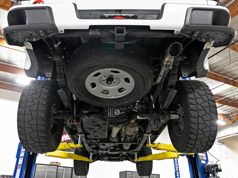 aFe MACH Force-XP 3in 409 SS Cat-Back Exhaust w/Polish Tip 16-18 GM Colorado/Canyon I4-2.8L (td) LWN Catback aFe
