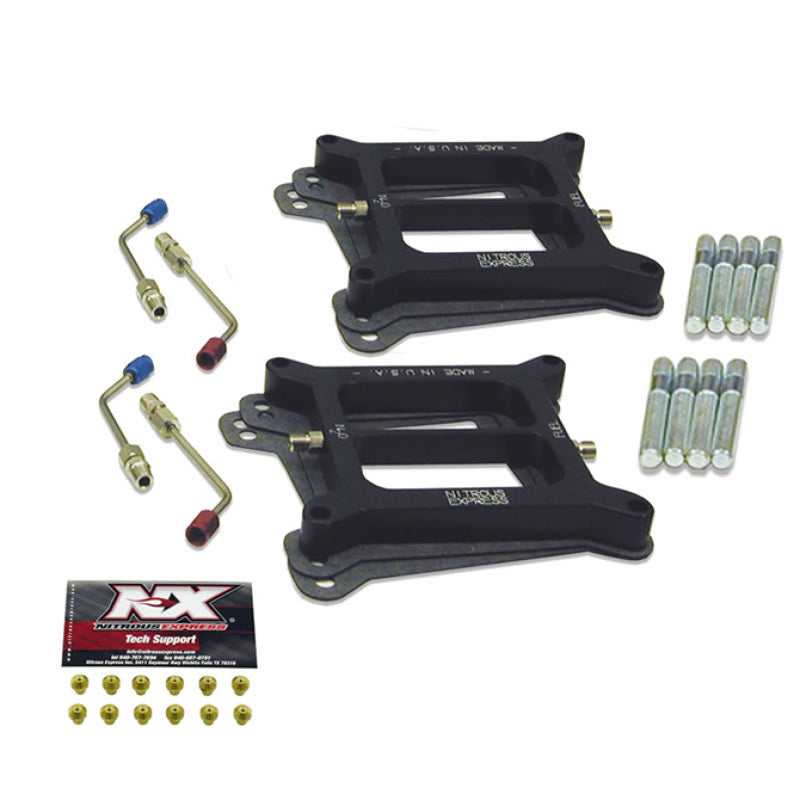Nitrous Express Dual 4150 Stage Six Nitrous Plate Conversion Nitrous Plates Nitrous Express