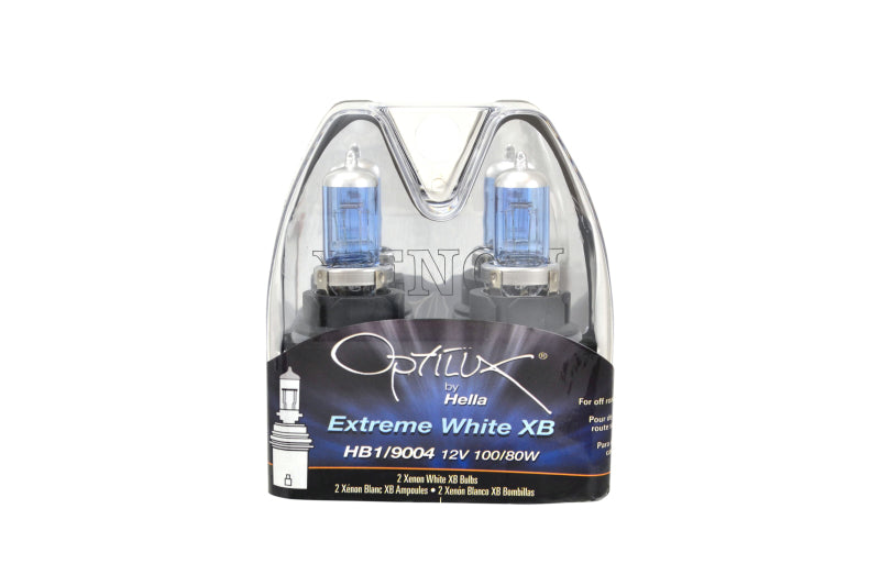 Hella Bulb HB1 9004 12V 100/80W XEN WHT XB (2) Bulbs Hella