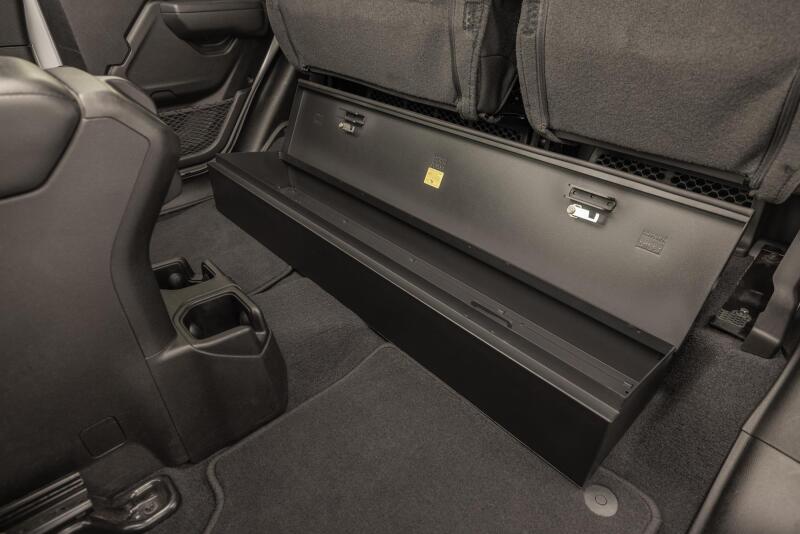 Tuffy 2019+ Jeep Gladiator Underseat Lockbox W/ Keyed Lock Cargo Boxes & Bags Tuffy Products