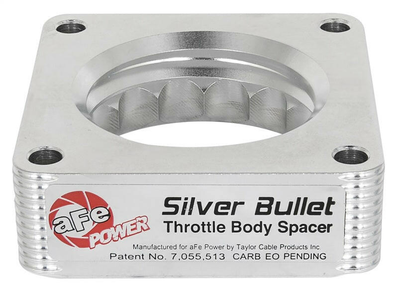 aFe Silver Bullet Throttle Body Spacer 09-18 Nissan 370Z V6-3.7L (VQ37VHR) Throttle Body Spacers aFe