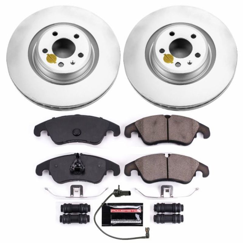 Power Stop 14-18 Audi A6 Front Z23 Evolution Sport Coated Brake Kit Brake Kits - Performance D&S PowerStop