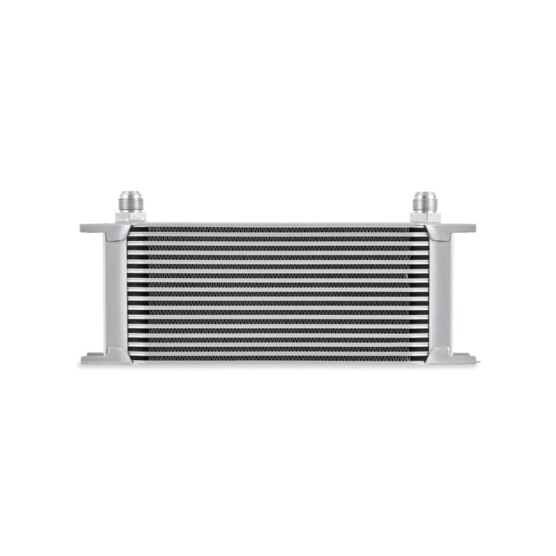 Mishimoto Universal 16-Row Oil Cooler Silver Oil Coolers Mishimoto