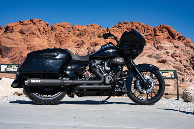 Vance & Hines 17-24 Harley-Davidson Touring Supersport Slip-On - Black Powersports Exhausts Vance and Hines
