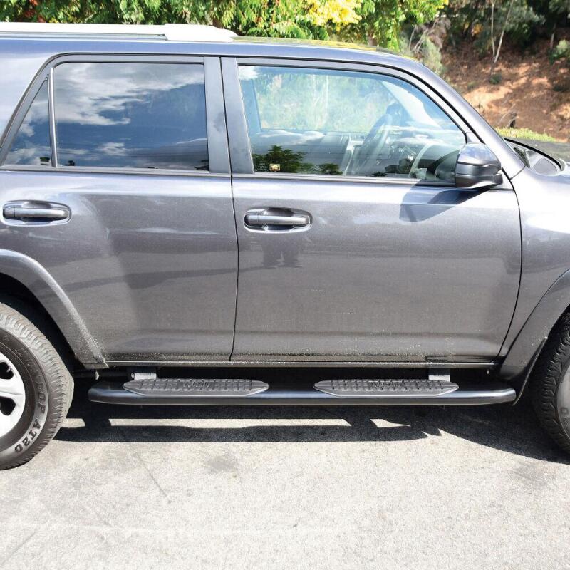 Westin 2014-2017 Toyota 4Runner SR5 PRO TRAXX 5 Oval Nerf Step Bars - Black Nerf Bars Westin