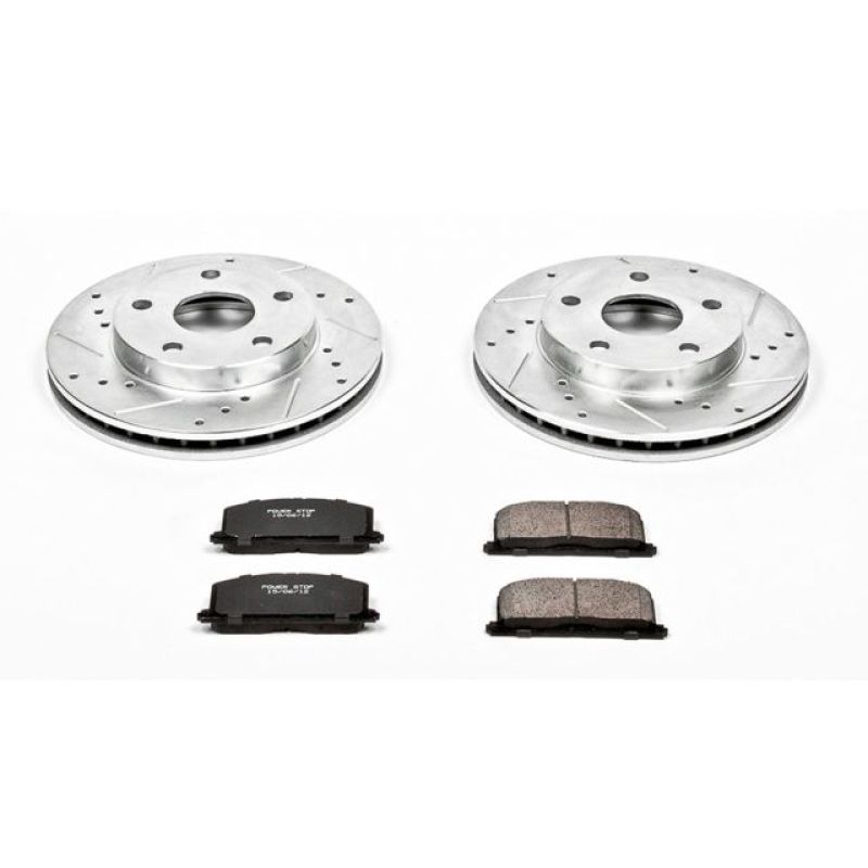 Power Stop 91-95 Toyota MR2 Front Z23 Evolution Sport Brake Kit Brake Kits - Performance D&S PowerStop