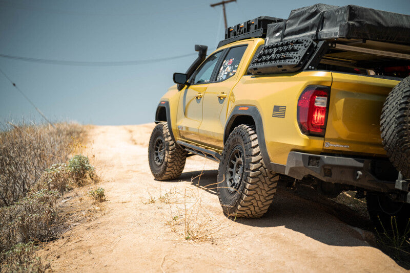 DV8 23-25 Chevy Colorado & GMC Canyon Rock Sliders - Micro Texture Black Body Armor & Rock Rails DV8 Offroad
