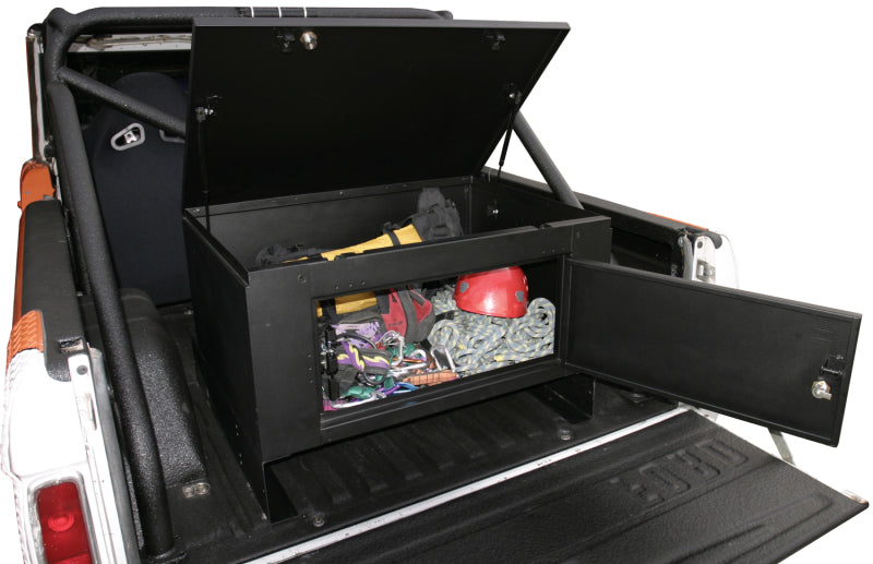 Tuffy Rear Cargo Lockbox Steel Black Cargo Boxes & Bags Tuffy Products