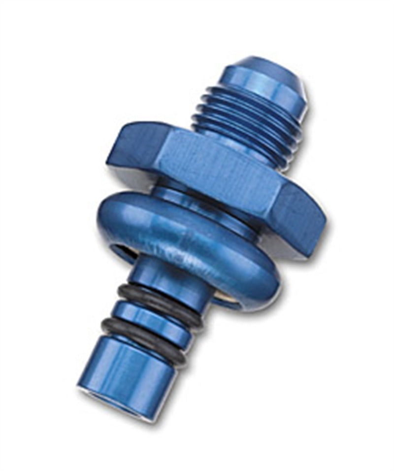 Russell Performance Ford Return Side EFI x 6 AN (Blue) Fittings Russell