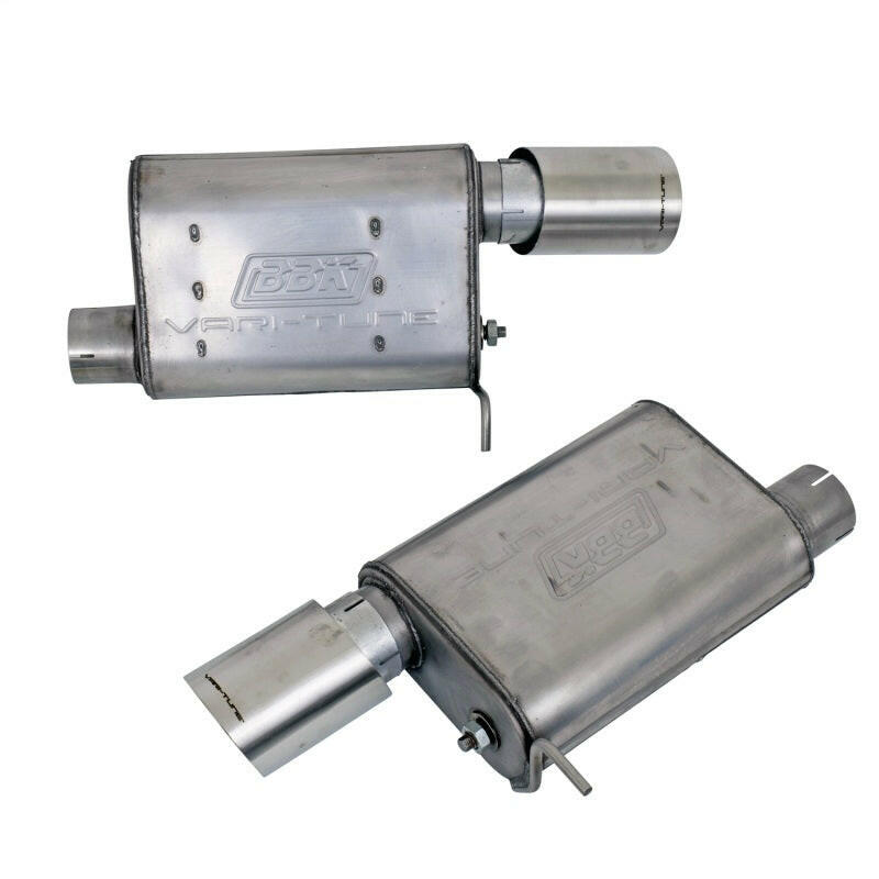 BBK 2015-16 Mustang GT Varitune Complete Cat Back Exhaust System (Includes Resonator Delete X-Pipe) Catback BBK