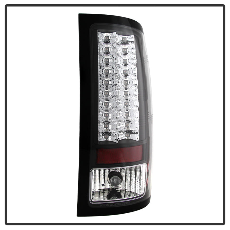 Spyder GMC Sierra 07-13 (Not fit 3500 Dually 4 Rear Wheels)LED Tail Lights Black ALT-YD-GS07-LED-BK Tail Lights SPYDER