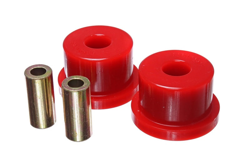 Energy Suspension 06-14 Mazda Miata Red Differential Carrier Bushing Set Bushing Kits Energy Suspension