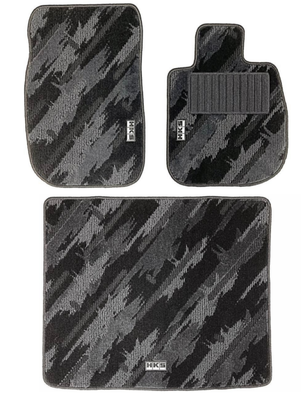 HKS FLOOR MATS DB#2 FULL SET OCT LHD Floor Mats Carpeted HKS