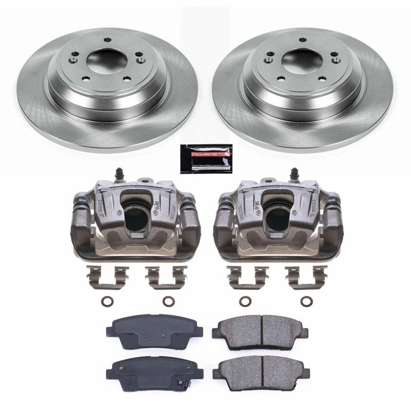 Power Stop 17-18 Genesis G80 Rear Autospecialty Brake Kit w/Calipers Brake Kits - OE PowerStop