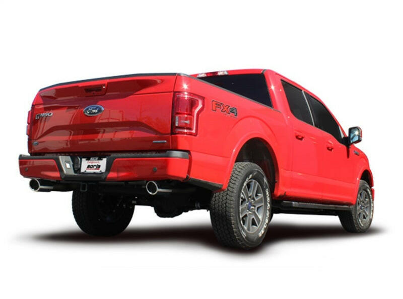 Borla 15-16 Ford F-150 3.5L EcoBoost Ext. Cab Std. Bed Catback Exhaust ATAK Single Split Rear Exit Catback Borla