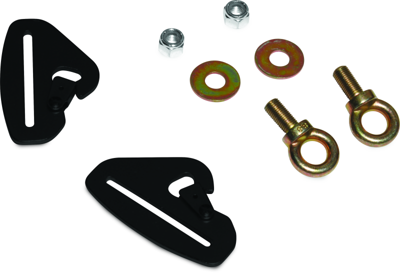 DragonFire Racing Quick-Release Snap Hook Harness Tab Kits - 3 in. Quick Release Adapters DragonFire Racing