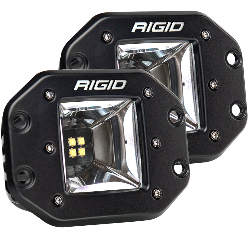 Rigid Industries Radiance+ Scene RGBW Flush Mount - Pair Light Bars & Cubes Rigid Industries