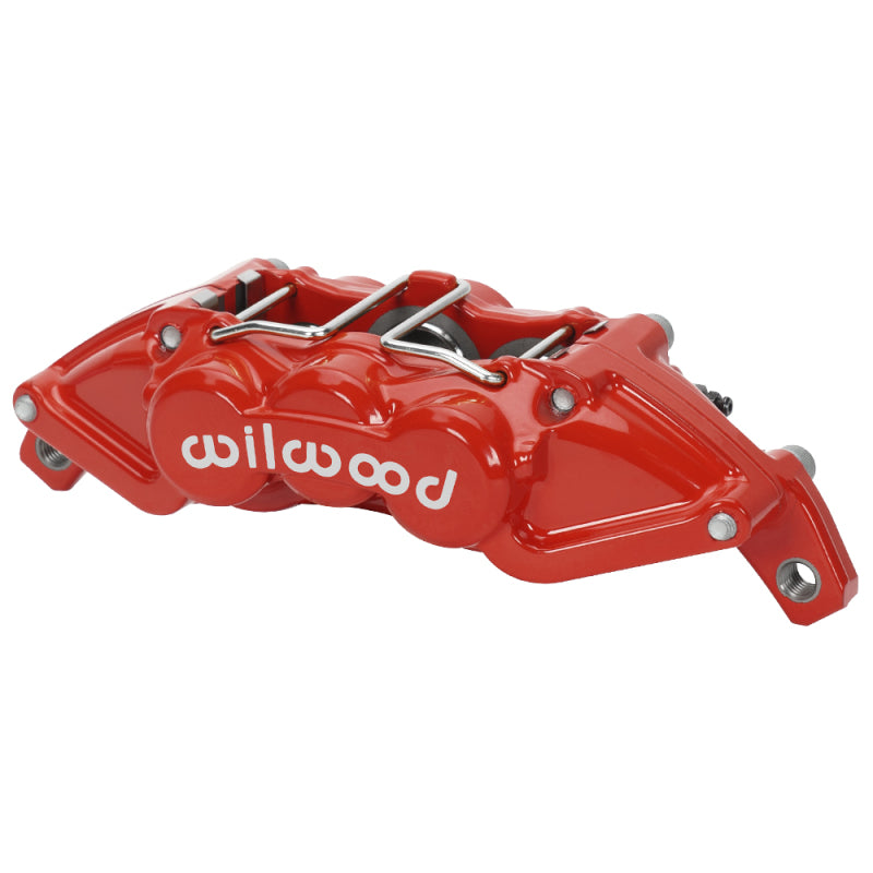 Wilwood caliper UTV6-P 1.25/1.12/1.12 .25 rotor L/H red Brake Rotors - 2 Piece Wilwood