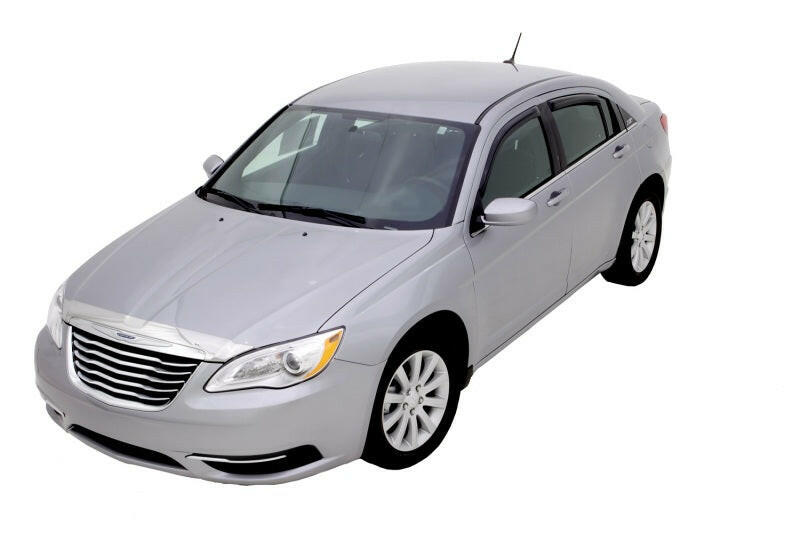 AVS 07-10 Chrysler Sebring Ventvisor Outside Mount Window Deflectors 4pc - Smoke Wind Deflectors AVS