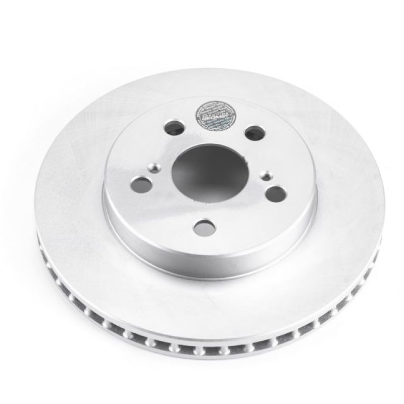 Power Stop 16-18 Toyota Prius Front Evolution Geomet Coated Rotor Brake Rotors - OE - Cryo PowerStop