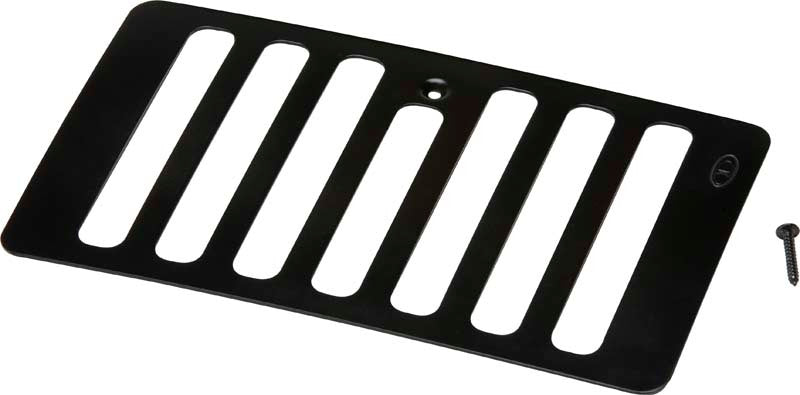 Kentrol 98-06 Jeep Wrangler TJ Hood Vent - Powdercoat Black Hoods Kentrol