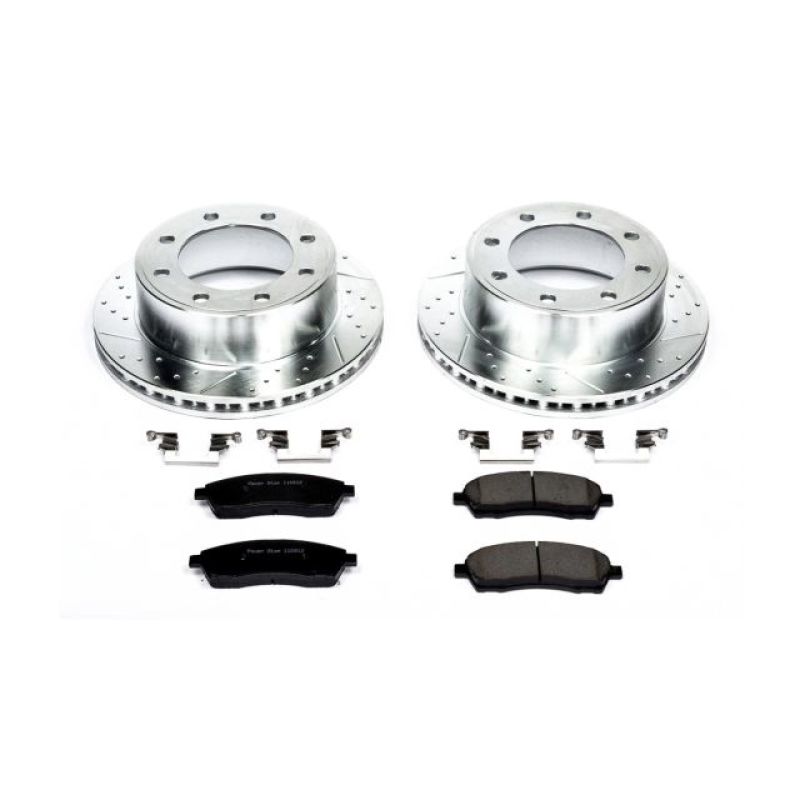 Power Stop 00-05 Ford Excursion Rear Z23 Evolution Sport Brake Kit Brake Kits - Performance D&S PowerStop