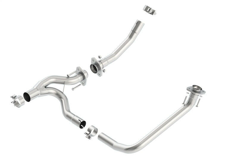 Borla 2012-2016 Jeep Wrangler JK 3.6L 2 & 4 Door Y-Pipe Y Pipes Borla