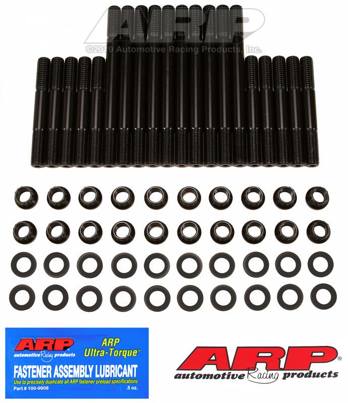 ARP Ford 351R Block, w/6049-N351 heads, hsk Rod Bolt Kits ARP