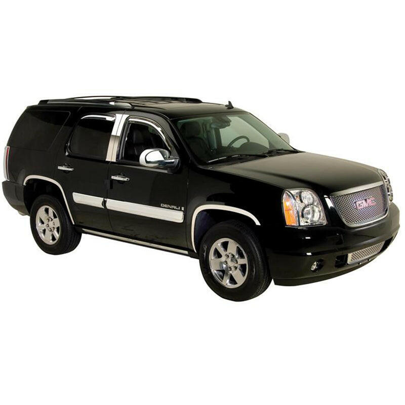 Putco 07-09 GMC Yukon XL - ABS Plastic Over Existing Body Side Molding Exterior Trim Putco