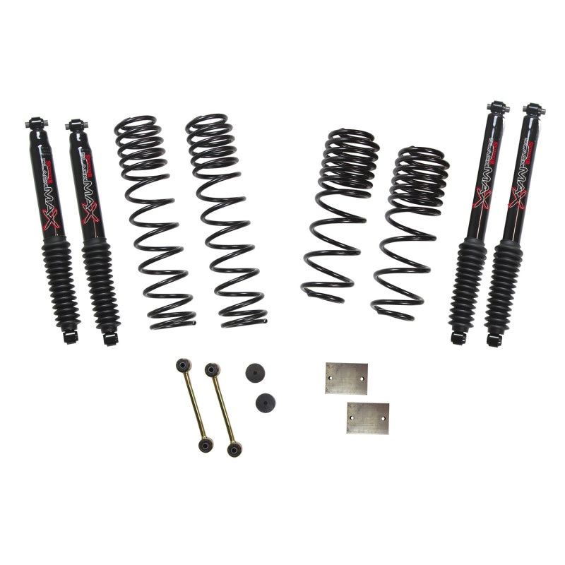 Skyjacker 2020 Jeep JL 4WD Diesel 1.5in Dual Rate Long Travel Sus Lift Kit w/ Black Max Shocks Lift Kits Skyjacker