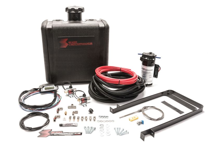 Snow Performance Stg 3 Boost Cooler Water Injection Kit Pusher (Hi-Temp Tubing and Quick-Fittings) Water Meth Kits Snow Performance