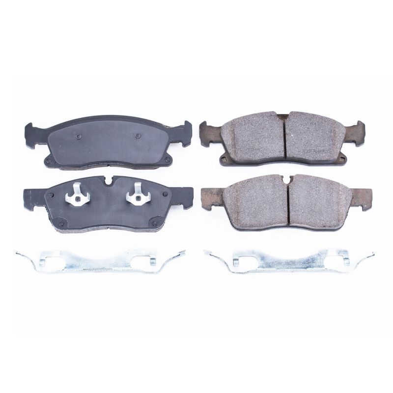 Power Stop 13-16 Dodge Durango Front Z17 Evolution Ceramic Brake Pads w/Hardware Brake Pads - OE PowerStop