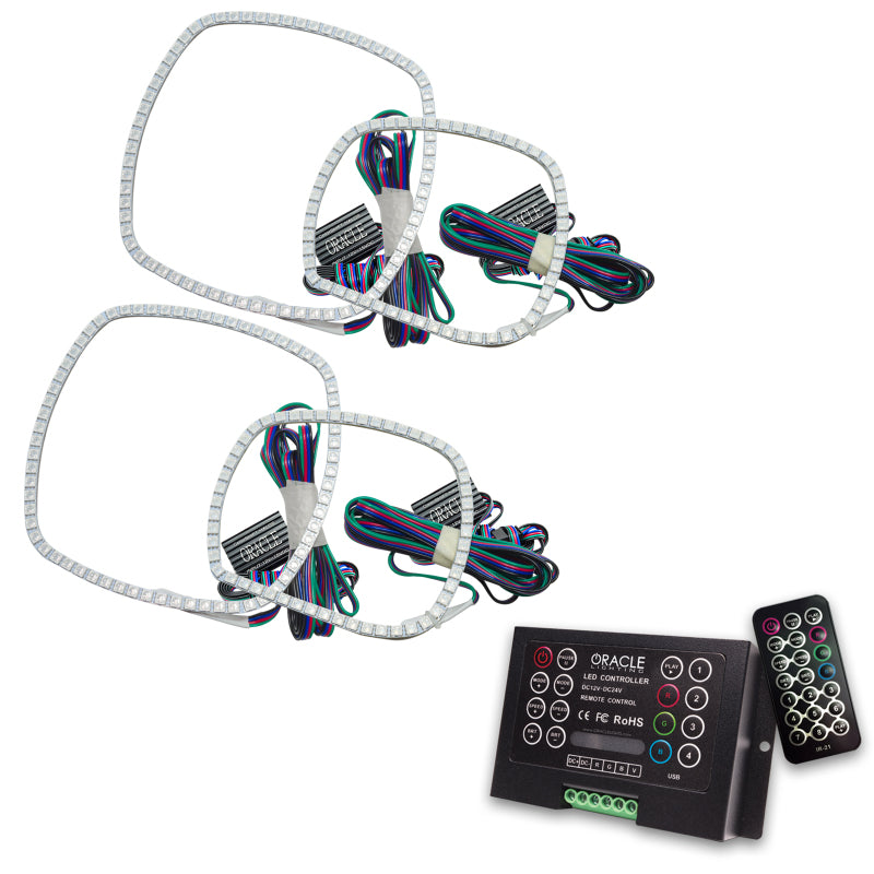 Oracle Dodge Charger 11-14 Halo Kit - ColorSHIFT w/ 2.0 Controller Headlights ORACLE Lighting