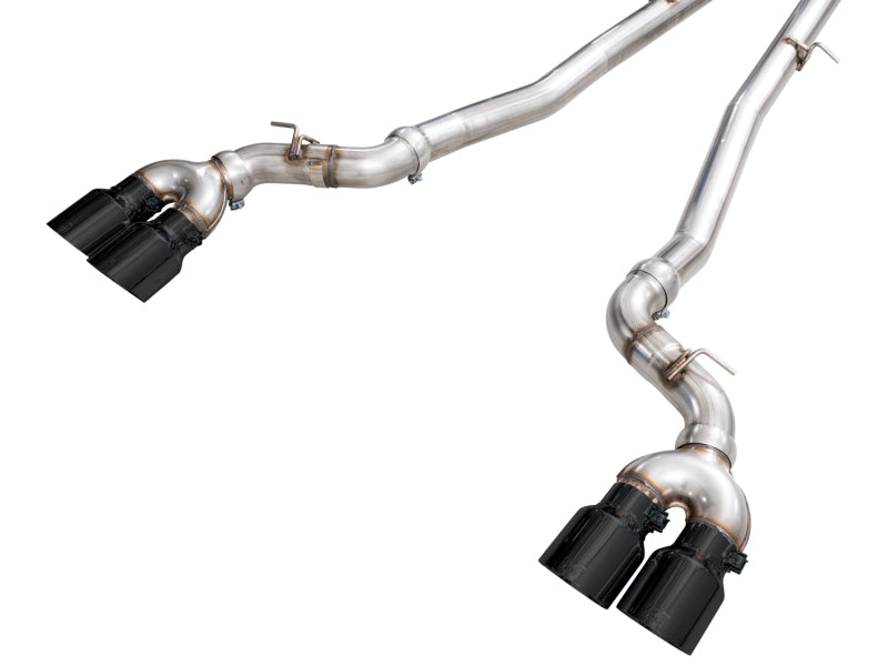 AWE Tuning BMW G90/G99 M5 Track Edition Cat-Back Exhaust - Diamond Black Tips Catback AWE Tuning