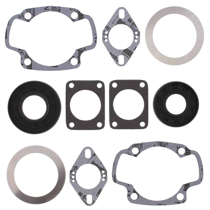 Vertex Gaskets 1975 Arctic Cat El Tigre 250 Z (Kawasaki) FA/2 Complete Gasket Kit w/ Oil Seals Engine Hardware Vertex Pistons