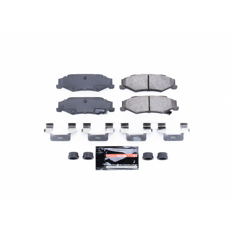 Power Stop 04-09 Cadillac XLR Rear Z23 Evolution Sport Brake Pads w/Hardware Brake Pads - Performance PowerStop